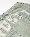 Rusty Norty Low Rise Denim Micro Mini Skirt