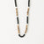 Pineapple island Adjustable coconut wood and coloured shell beaded necklace