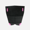 Deflow 2 Piece pad black deck grip for surfing with textured design.