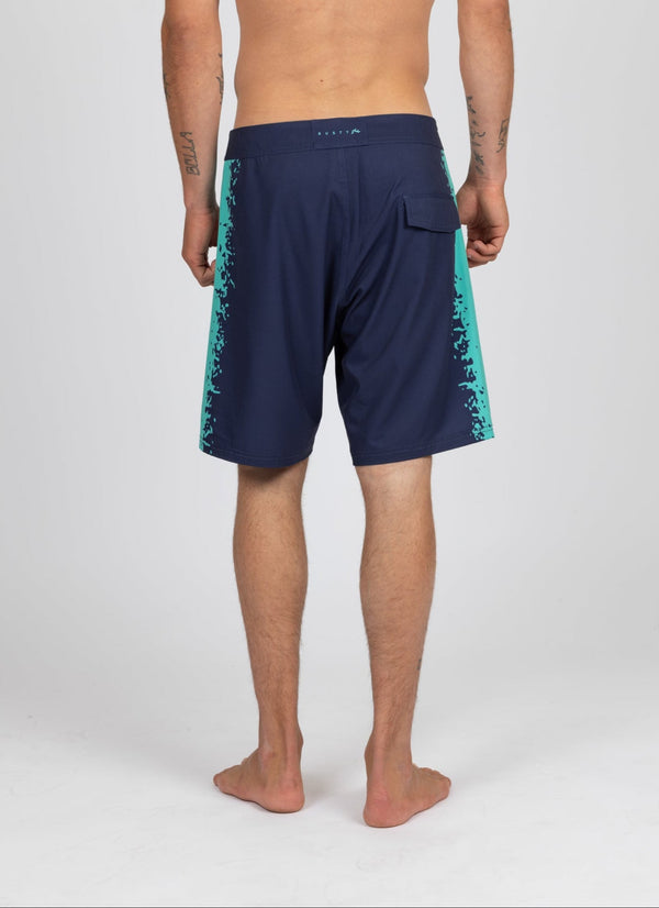 Rusty Cascade fixed waist boardshort - navy