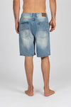 Rusty Lucifer loose short - hard hat blue
