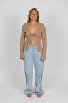 Rusty Oceanside knit top