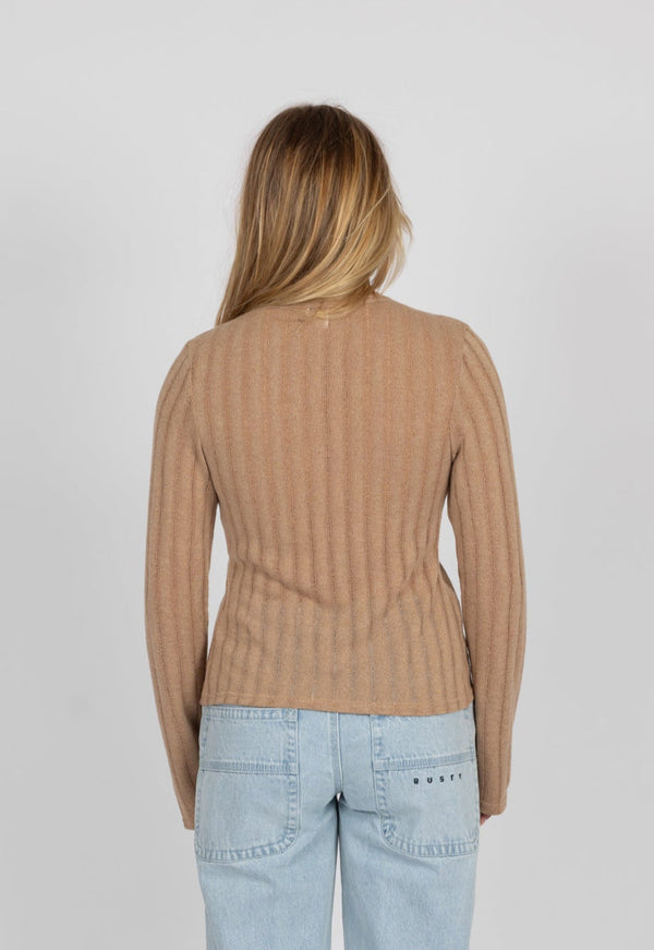 Rusty Oceanside knit top