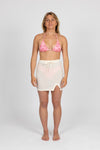 Rusty Swell cover up skirt - white