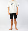 Rusty Competition revolution short sleeve tee - ecru mare