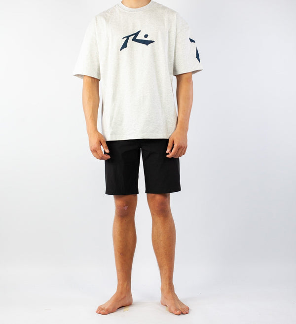 Rusty Competition revolution short sleeve tee - ecru mare