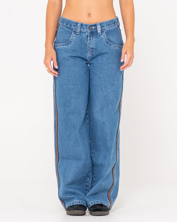 Rusty Flip Mommy Low Rise Jean