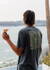 Vissla Serpents Cosmic Wash Tee in Phantom, view 2