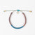 Pineapple Island Bracelet SNG-024 with colorful braided design and charm.