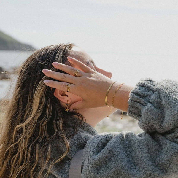 Pineapple island Wave ring