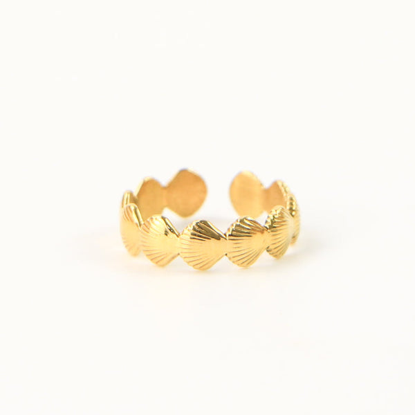 Pineapple Island Seashell Ring
