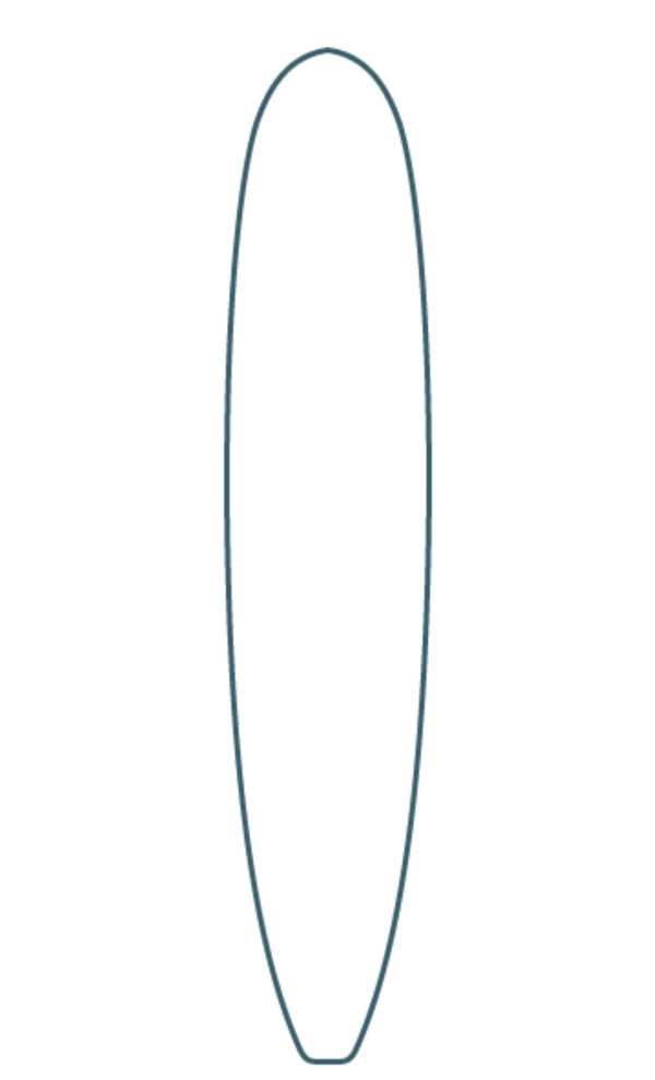 Log Flume | 9ft 4 | Longboard | Paulownia