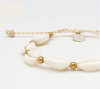 Pineapple Island Giada Gerupuk Shell Surf Bracelet