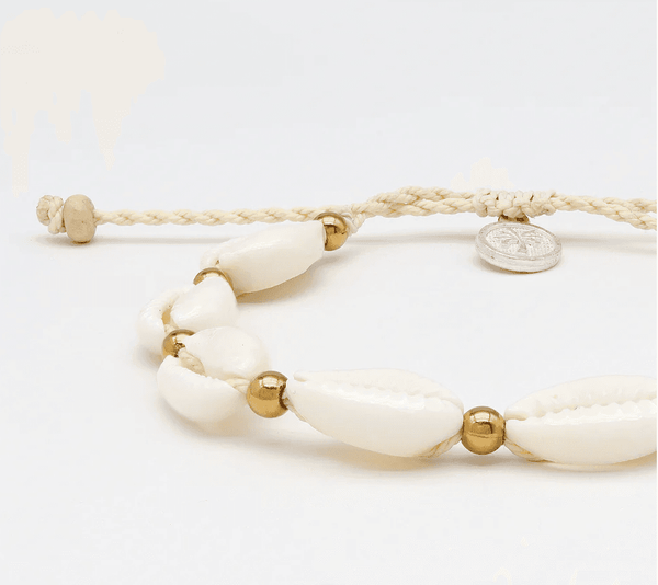Pineapple Island Giada Gerupuk Shell Surf Bracelet
