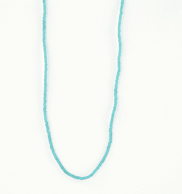 Pineapple Island Ka'anapali Frosted Glass Beaded Necklace