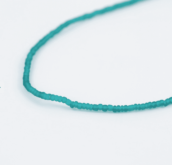 Pineapple Island Ka'anapali Frosted Glass Beaded Necklace