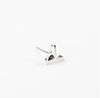 Pineapple Island whale tail stud earings