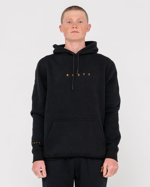 Rusty Short Cut Hooded Fleece