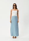 AFENDS Grace Cupro Maxi Skirt
