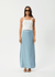 AFENDS Grace Cupro Maxi Skirt