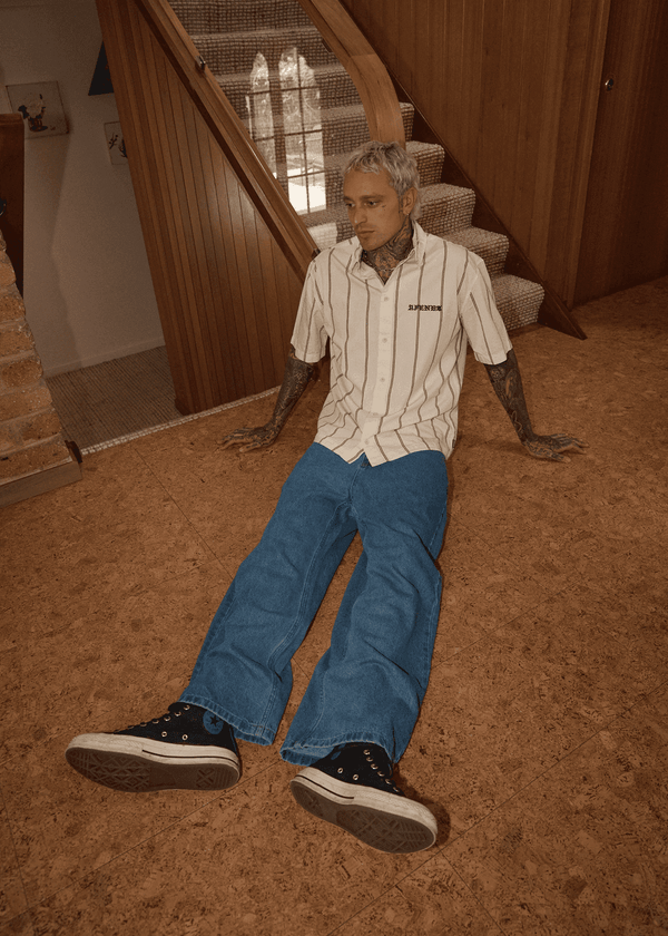 AFENDS Fineline Short Sleeve Shirt