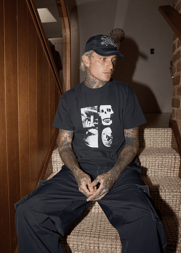 AFENDS New and Clear Heavyweight Boxy Tee
