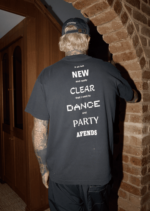 AFENDS New and Clear Heavyweight Boxy Tee