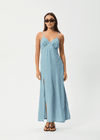AFENDS Delia Cupro Maxi Dress