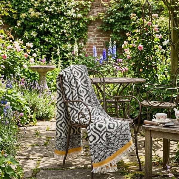 Weavico Turkish Throw & Blanket – 100% Cotton