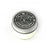 Mr. Zog's SexWax candle in white with a sleek metal lid.