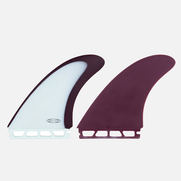 Deflow Duette twin fins