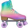 Story Phoenix Side by Side Skates in pastel fade with colorful wheels.