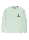 Vissla Bright Ideas Eco Fleece Crewneck in Agave, view 2