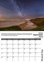 Dan Santillo Gower by Night 2026 Calendar
