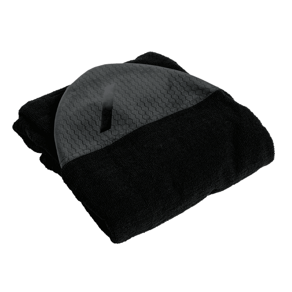 Deflow Boardcover 6ft 2 Hybrid folded with durable black material.
