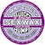 Close-up of Mr. Zog's SexWax Quickhumps purple cold/cool surfboard wax label.