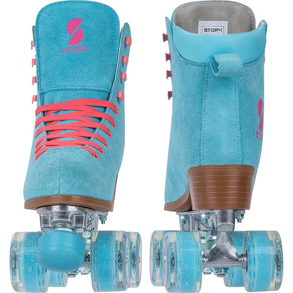 Story Duchess Side by Side Skates -blue