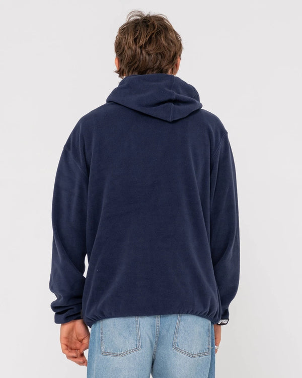 Rusty 1985 relaxed zip thru polar fleece