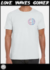 Love waves Fluro print tee shirt
