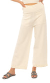 Amuse Society Mission Sweater Knit pant / vintage white