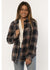 Sisstrevolution Nights Ls Wvn Fleece Top