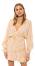 Amuse Society Constellation mini L/S woven dress - bone