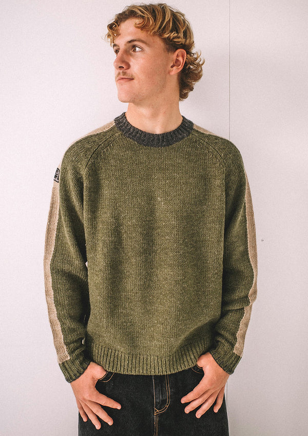 Fishermans Boxy Knit Crew