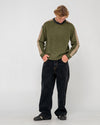 Fishermans Boxy Knit Crew