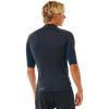 Rip Curl Mens Dawn Patrol UPF 50 Perf Short Sleeve Rash Vest