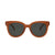 I-Sea Cleo sunglasses in maple frame with G15 polarized lenses, front view.