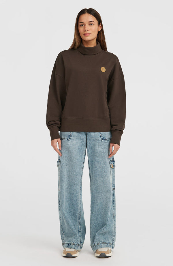 O'Neill Women O'Riginals High-Neck Crew Sweatshirt
