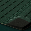 Deflow 2 Piece pad black deck grip for surfing with textured design.