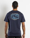 Rusty Advocate tee - navy