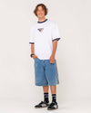 Rusty Trisector Ringer Short Sleeve Tee